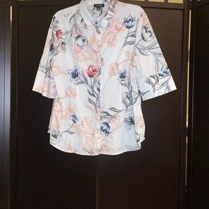 Le Chateau Floral Blouse
